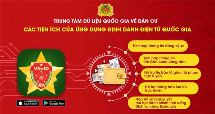 Hướng dẫn tích hợp thông tin, giấy tờ của công dân lên VNeID